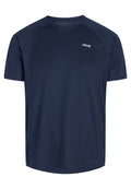 Sports T-shirt til Herre med Brystlogo – Navy