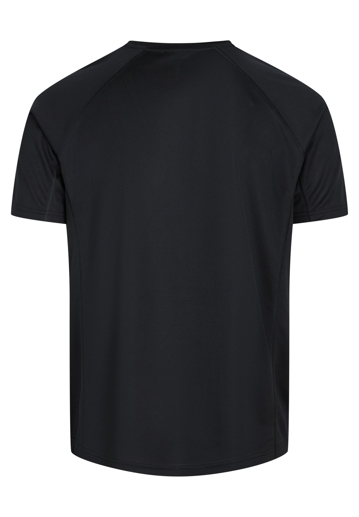 Sports T-shirt til Herre med Brystlogo – Sort