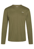 Langærmet Sports T-shirt til Herre – Army