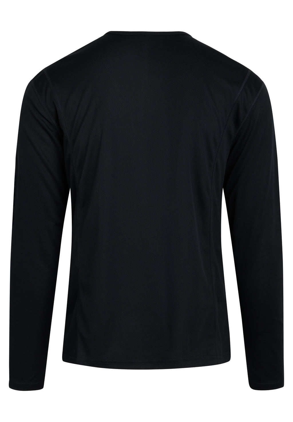 Langærmet Sports T-shirt til Herre – Sort