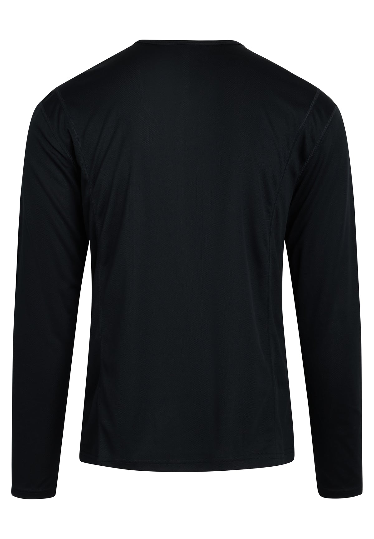 Langærmet Sports T-shirt til Herre – Sort