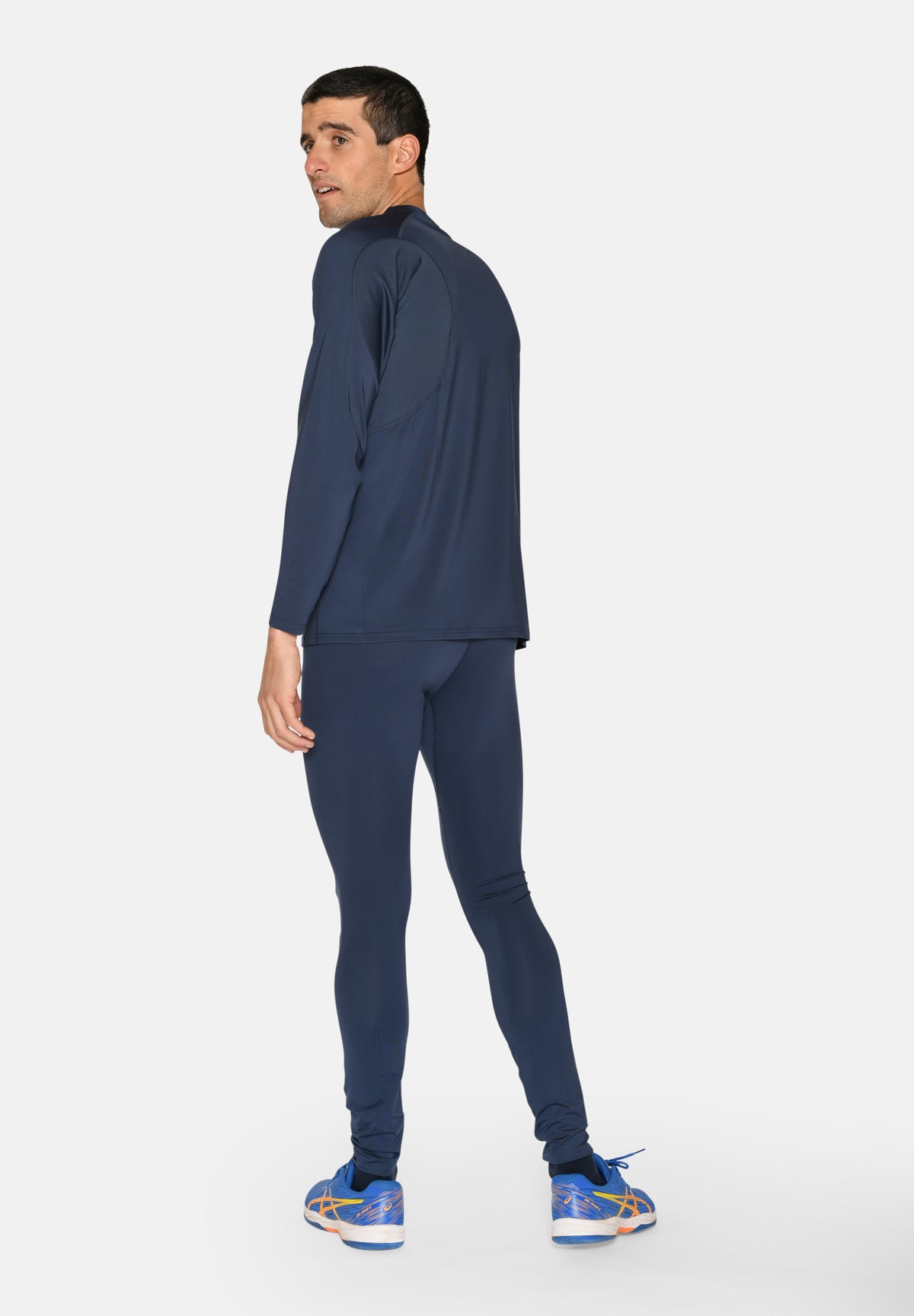 Langærmet Baselayer til Herre – Navy