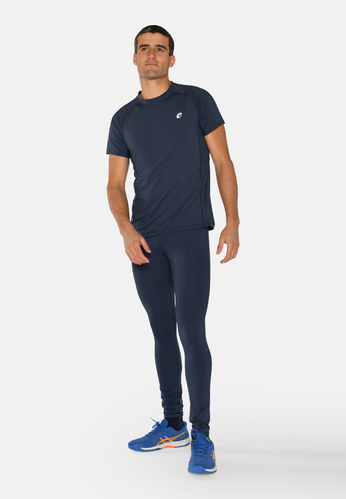 Kortærmet Baselayer til Herre – Navy
