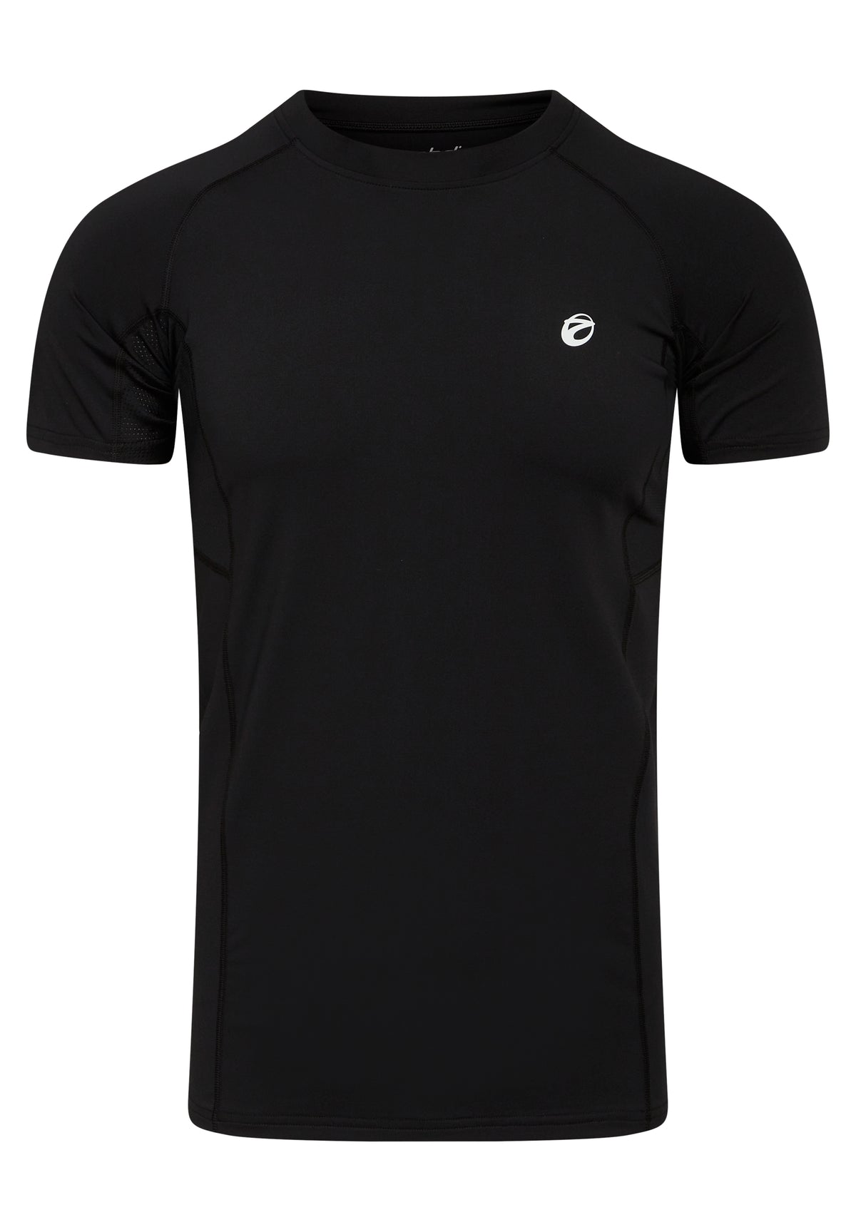 Kortærmet Baselayer til Herre – Sort