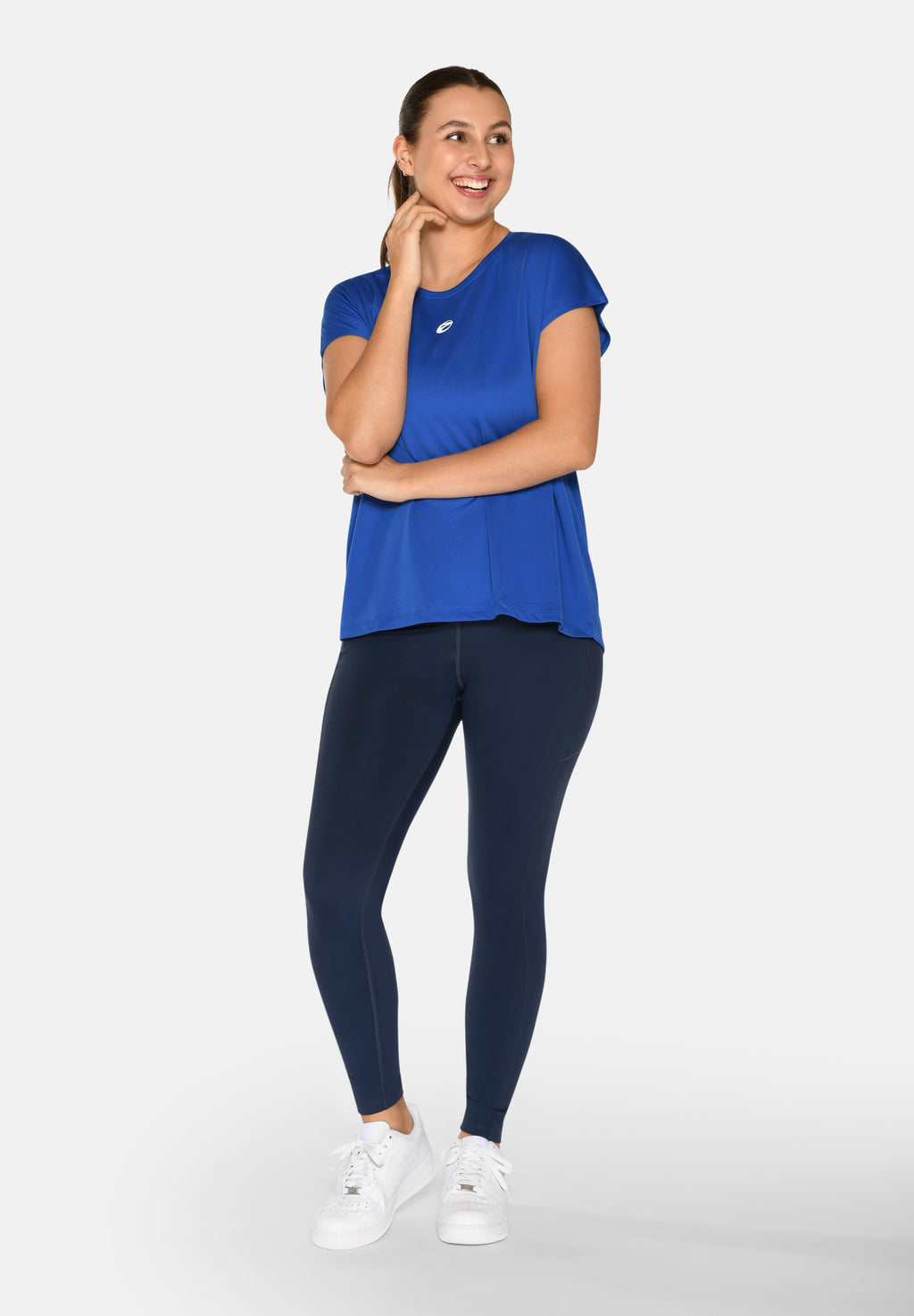 Loose Fit trænings T-shirt til kvinder