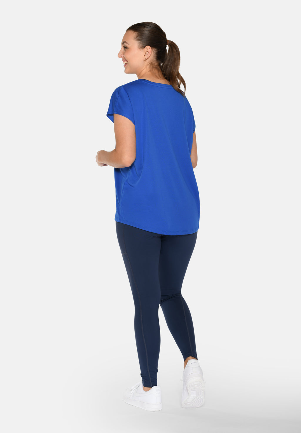 Loose Fit trænings T-shirt til kvinder