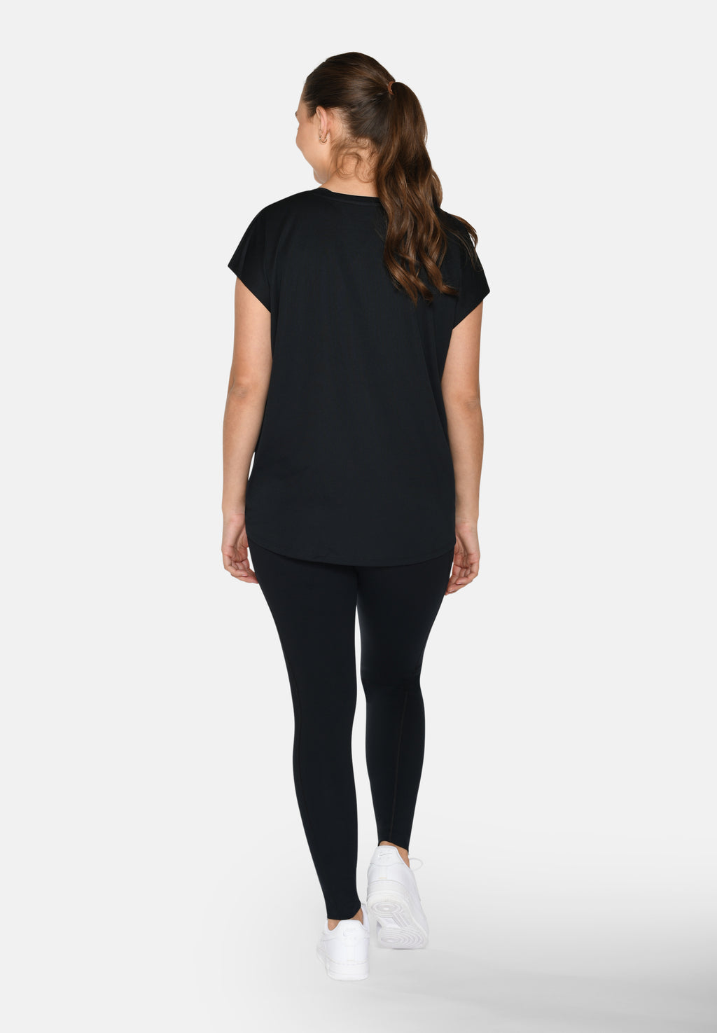Loose Fit trænings T-shirt til kvinder